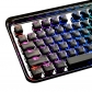 104 Ice Crystal Keycaps Set ABS+PC Doubleshot Backlit Round / Square for Mechanical Gaming Keyboard